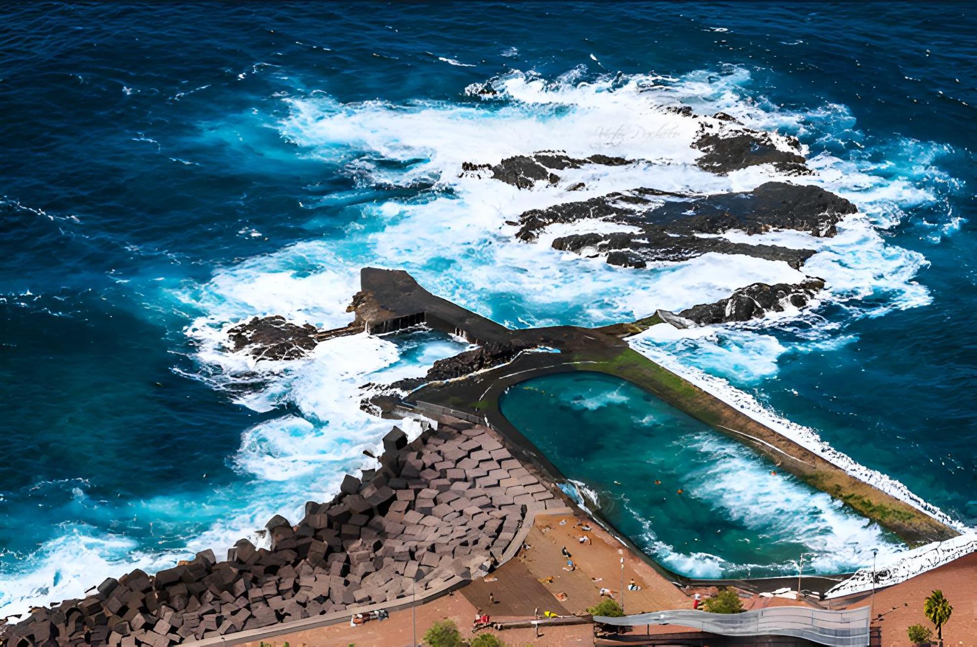 Tide'S Embrace & Natural Pool Tacoronte Esterno foto